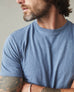 Men's Premium Slub Crew Tee - Wild Wind